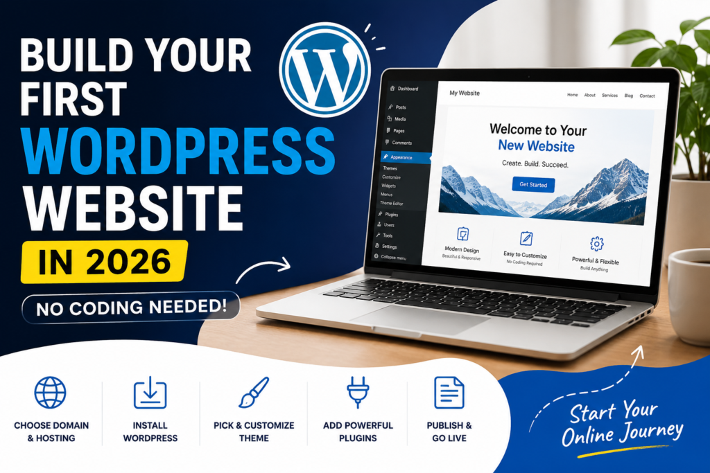 Build Your First WordPress Website in 2026 – No Coding Needed! 1000208047